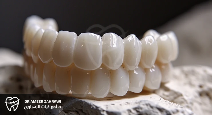 المواد المستخدمة في تجميل الاسنان بالزيركون 